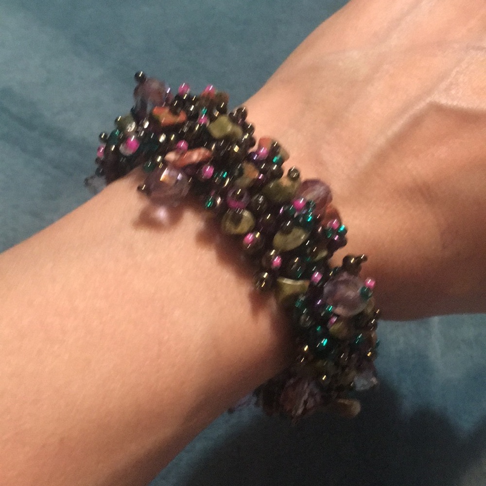 Artisan beaded bracelet